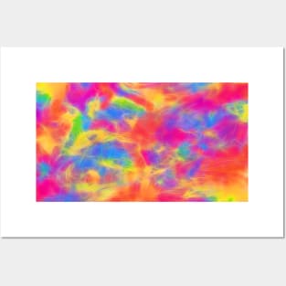 Colourful Random abstract background pattern Posters and Art